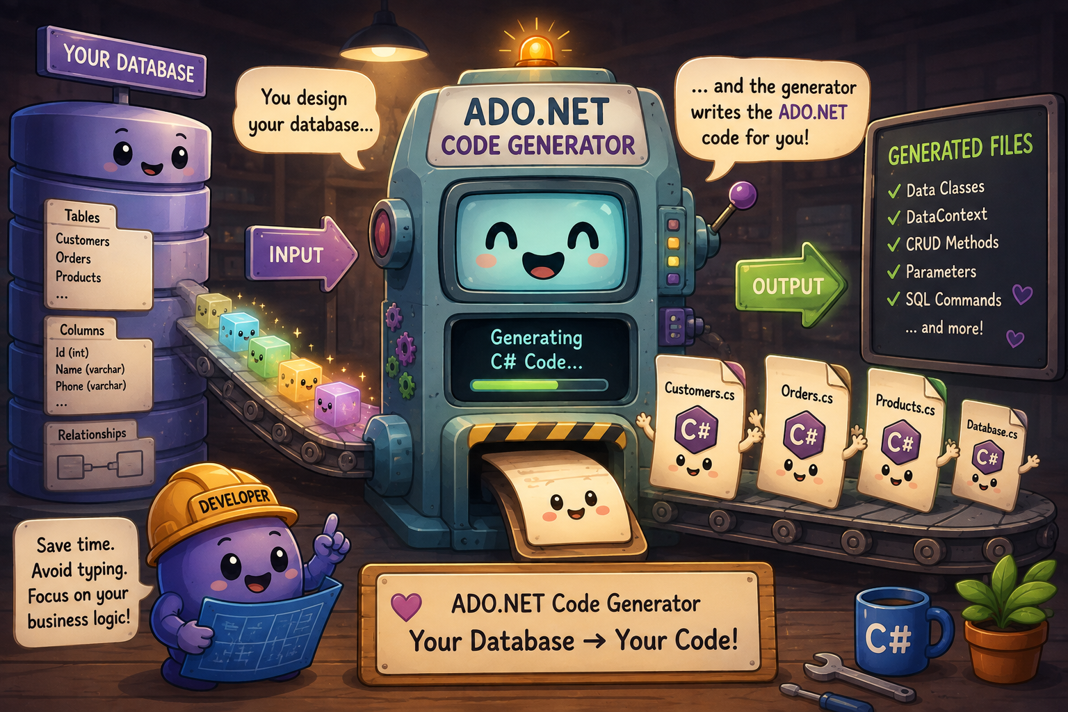 ADO.NET Code Generator
