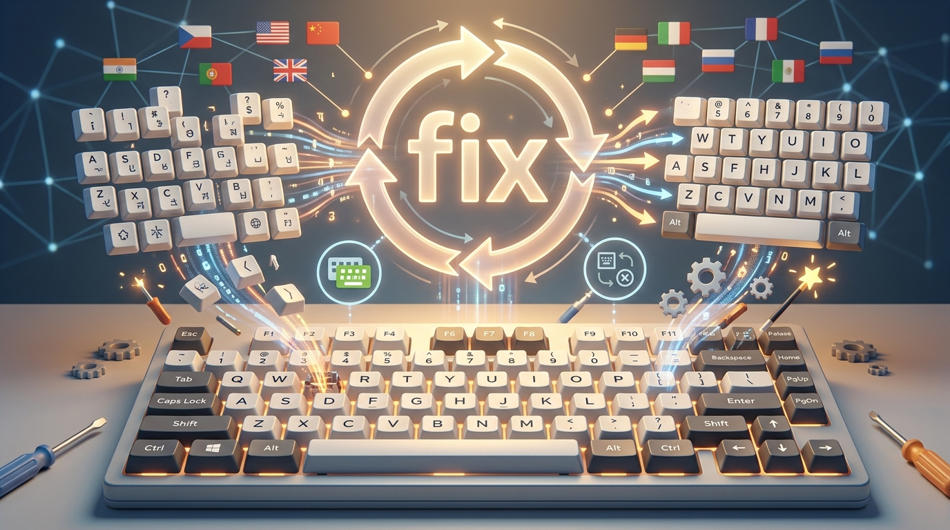 Keyboard Language Fixer
